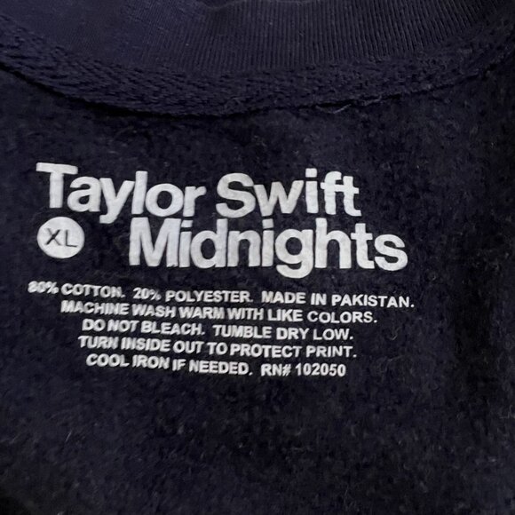 Taylor Swift Midnight Eras Official Merchandise Sweatshirt - Picture 4 of 6
